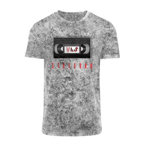 VHS "STANDARD" Acid Washed T-Shirt